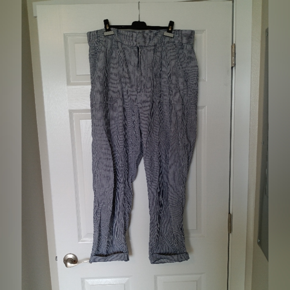 Banana Republic Striped Tall Pant